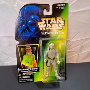 Kenner 3.75in Luke Skywalker Hoth Gear Action Figure Tan New 1996 POTF 69619